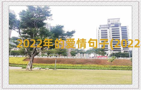 2022年的爱情句子(2022年的动漫)